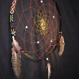 Attrape-rêves Dreamcatcher géant unique réalisé entièrement à la main – Image 2