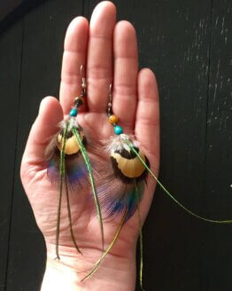 boucles plumes naturelles