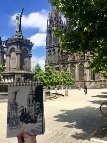 Place de la Victoire à Clermont Ferrand