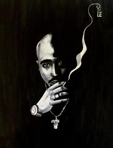 Portrait de 2 Pac